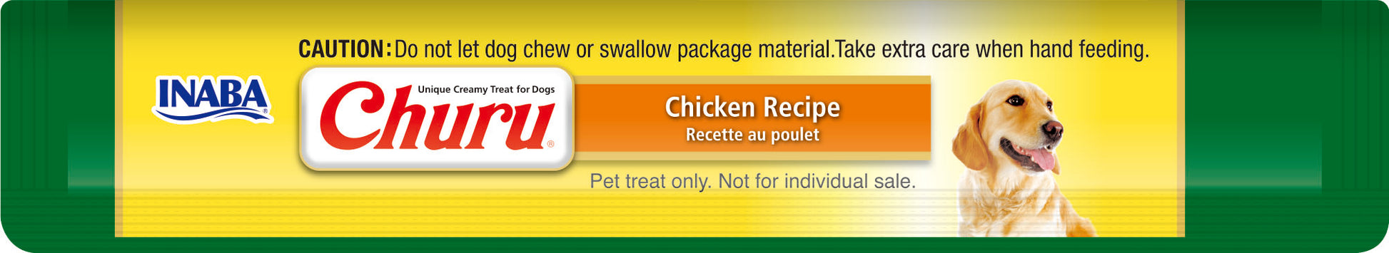 Churu snack líquido sabor pollo para perros detalle tubos interior