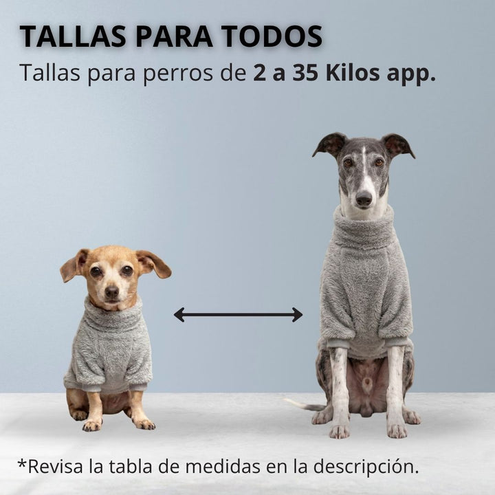 Pet Lounge corderito gris para perros y gatos detalle etiqueta