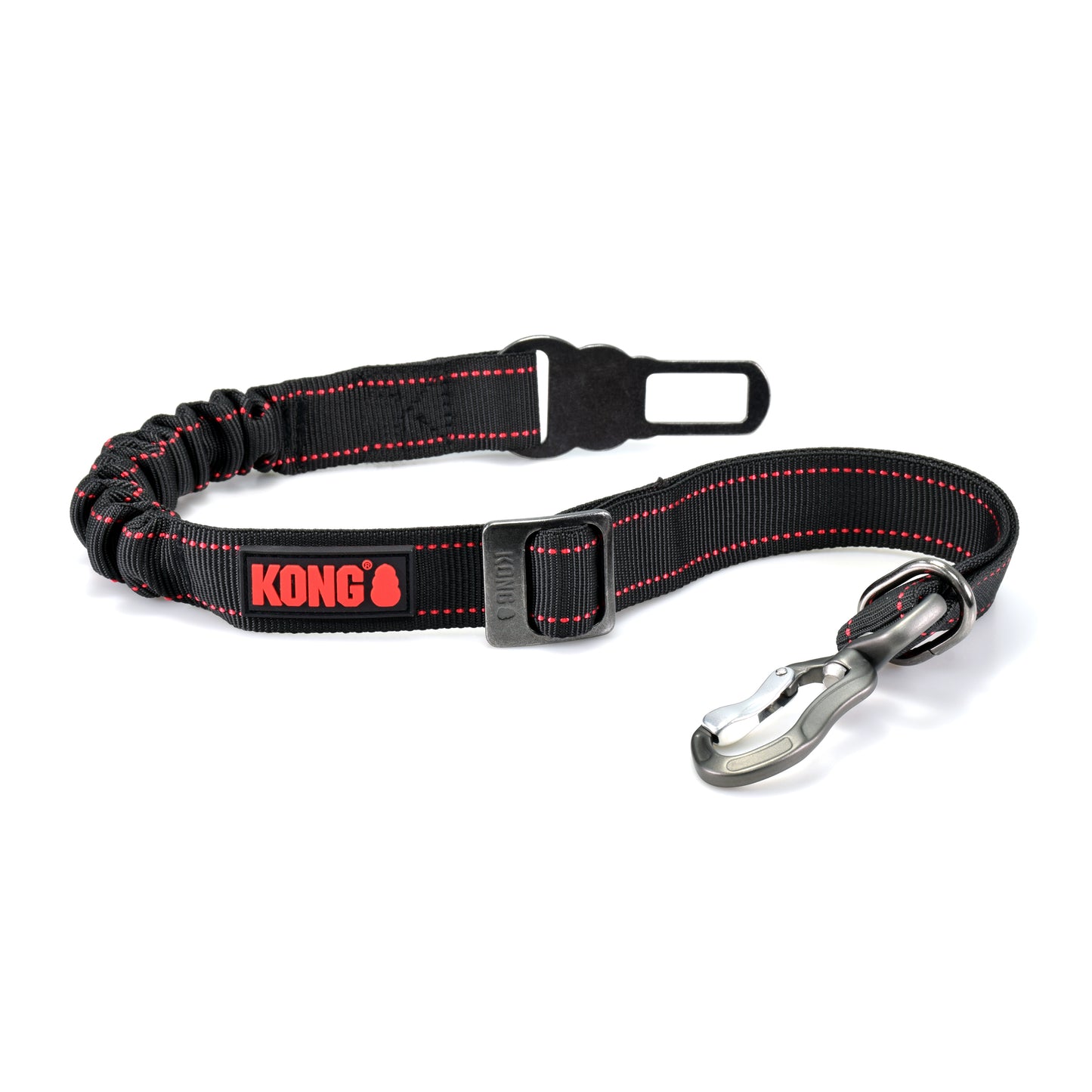 KONG Deluxe Swivel Tether Perros Cinturón de Seguridad Mosquetón Giratorio