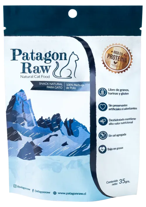Patagon Raw Pollo Gatos 35 Grs