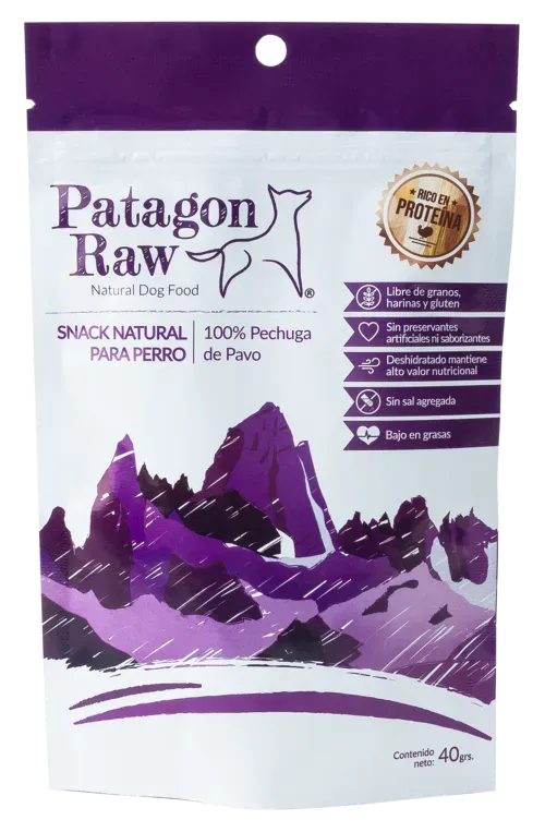 Patagon Raw Pavo Perros 40 Grs