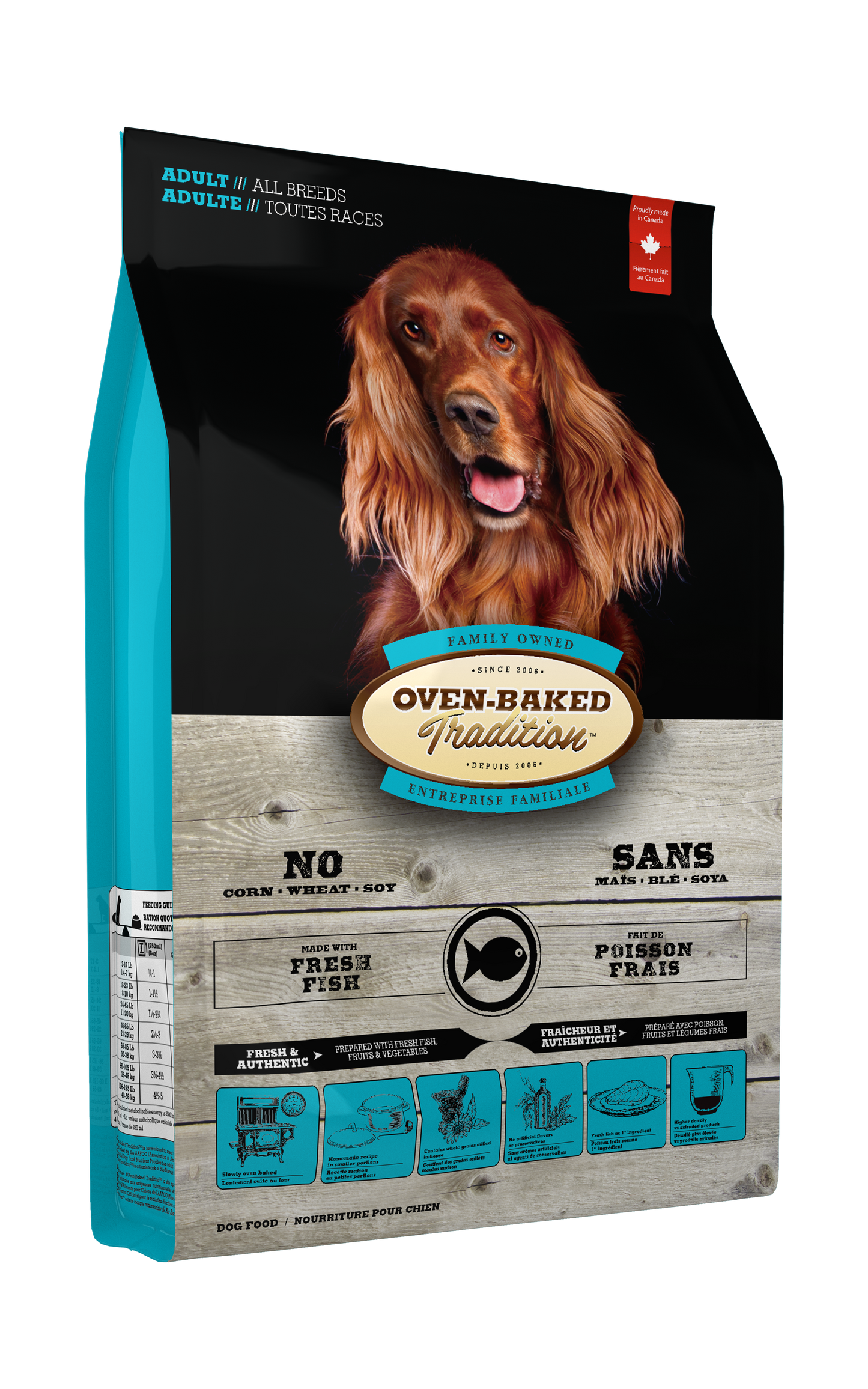 Oven Baked Tradition Perro Adulto Pescado 11.34 Kg