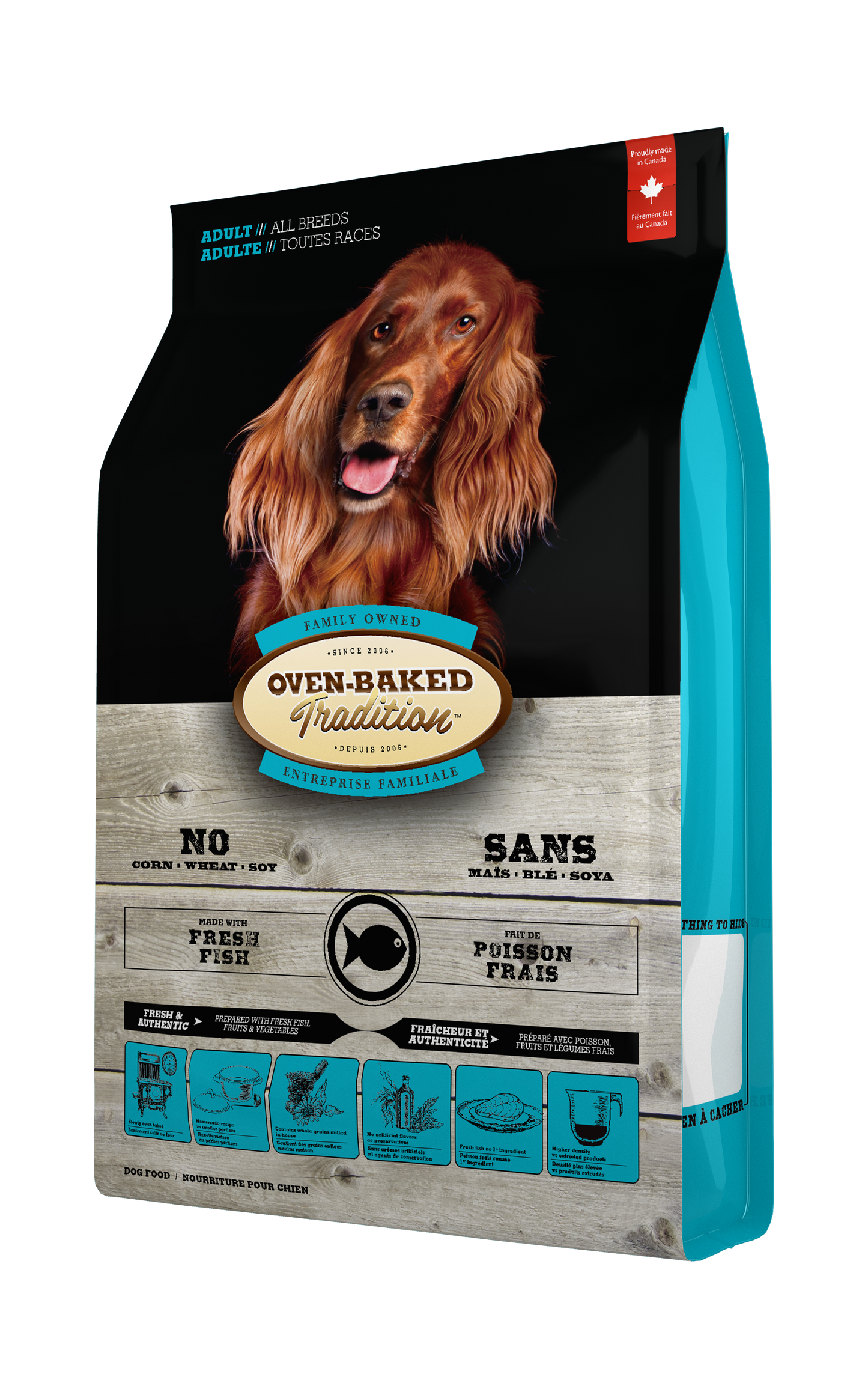 Oven Baked Tradition Perro Adulto Pescado 11.34 Kg