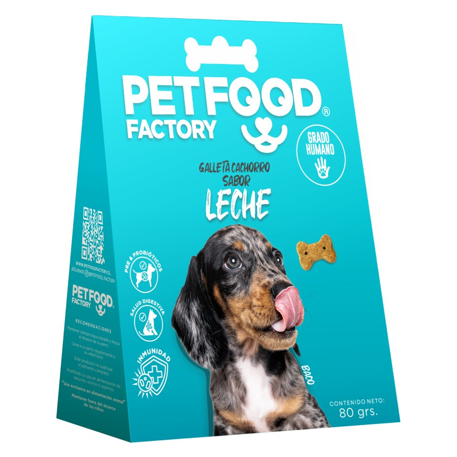 Galleta Huesito Cachorro Leche 80 Grs.