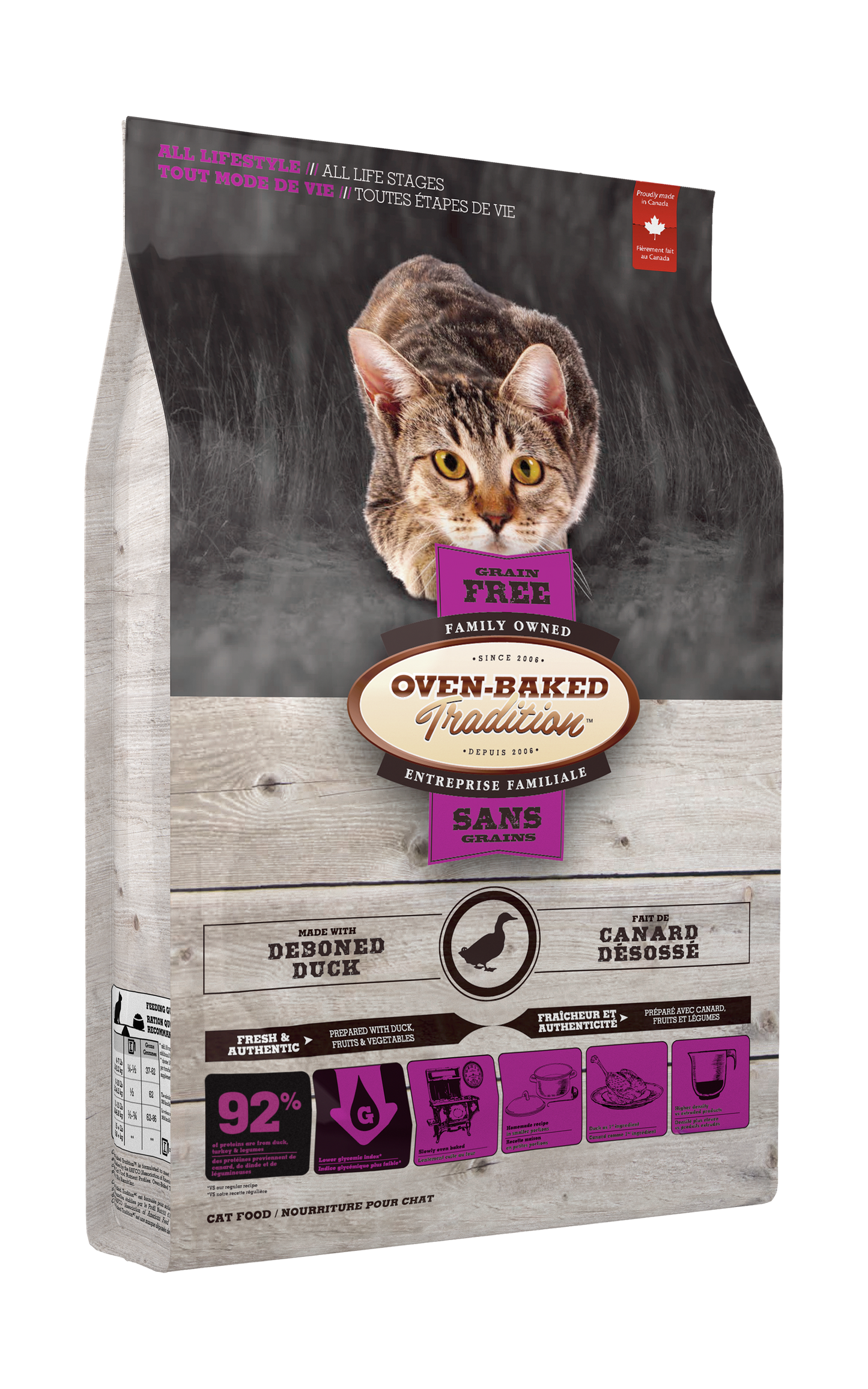 Oven Baked Tradition Gato Adulto Grain Free Pato 4.54 Kg