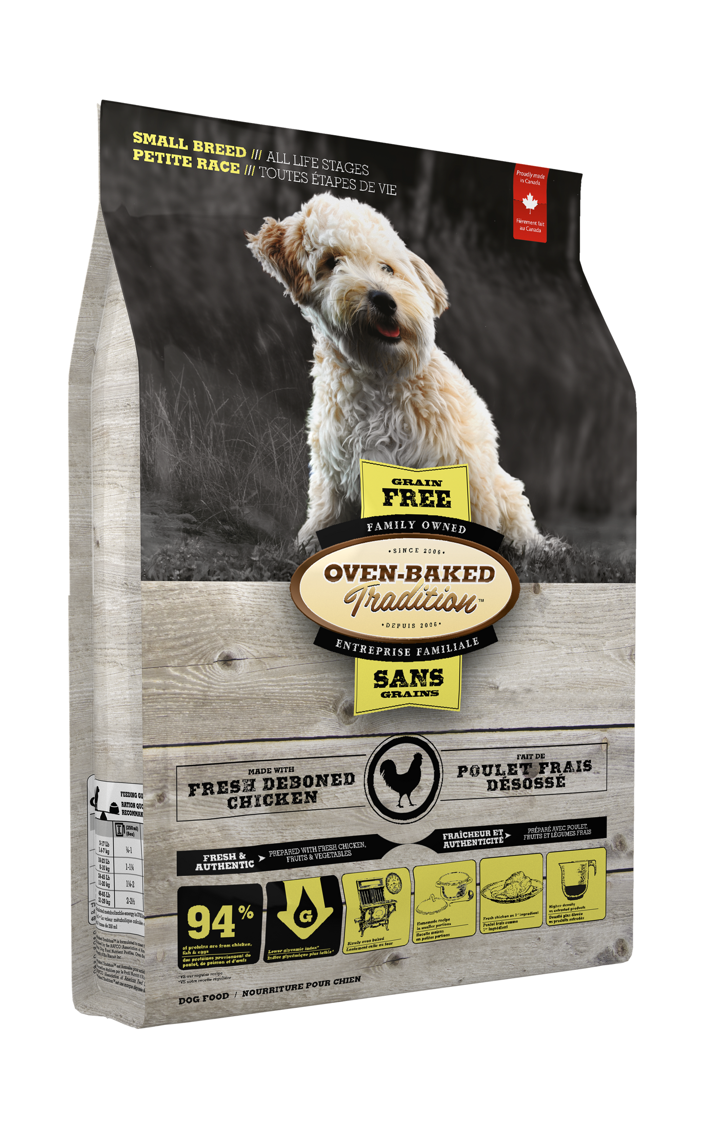 Oven Baked Tradition Perro Adulto Grain Free Razas Pequeñas Pollo 5.67 Kg
