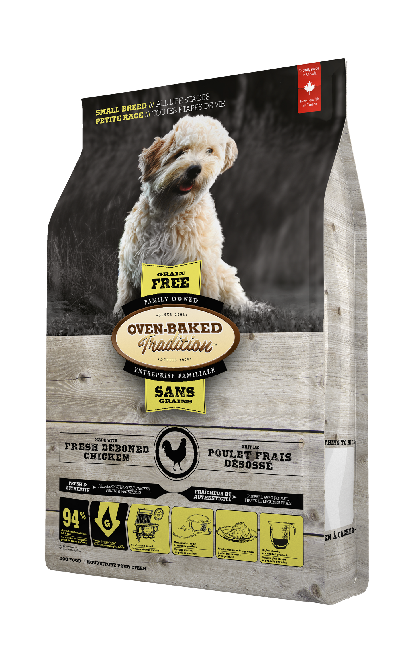 Oven Baked Tradition Perro Adulto Grain Free Razas Pequeñas Pollo 5.67 Kg