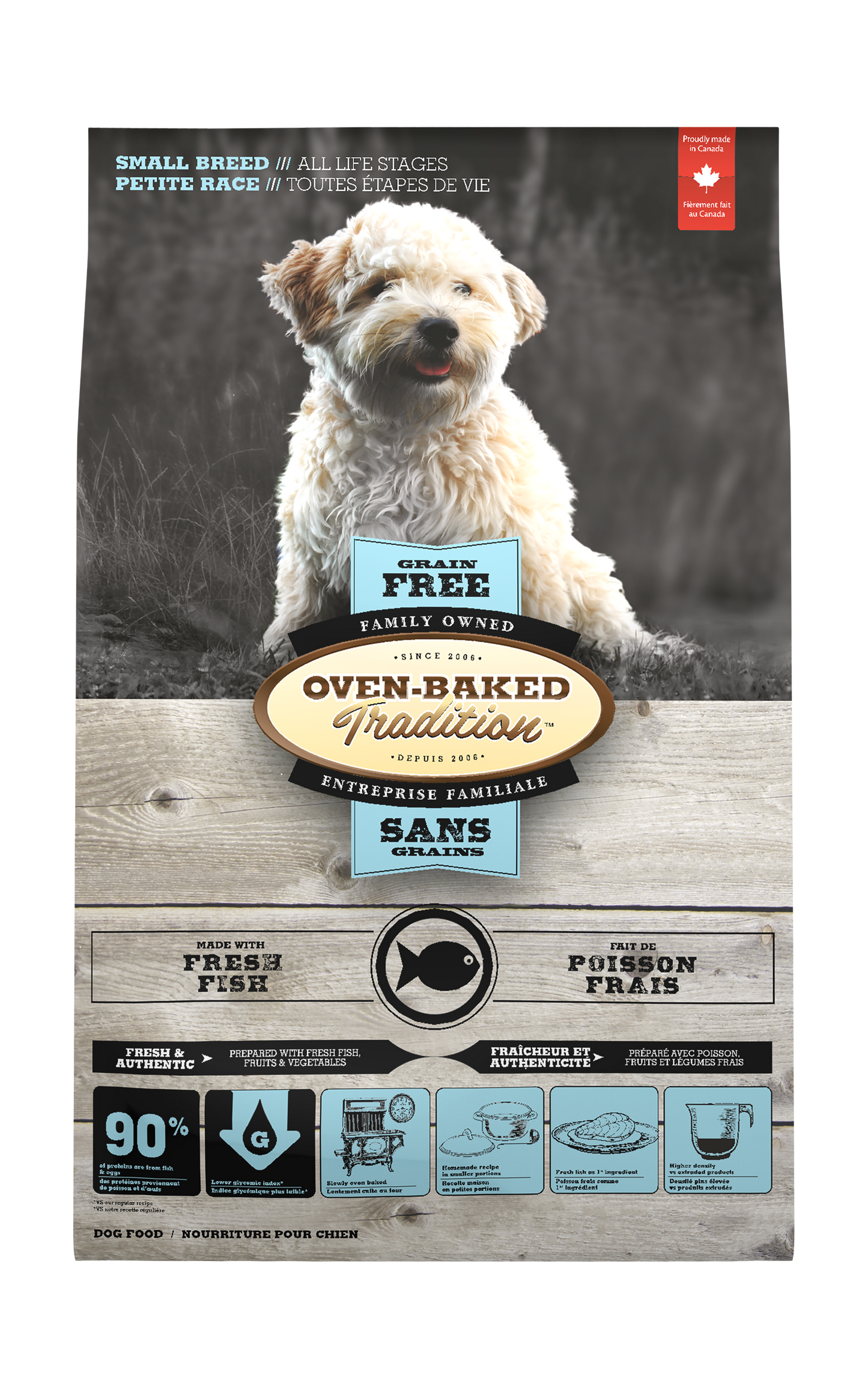 Oven Baked Tradition Perro Grain Free Razas Pequeñas Pescado 5.67 Kg