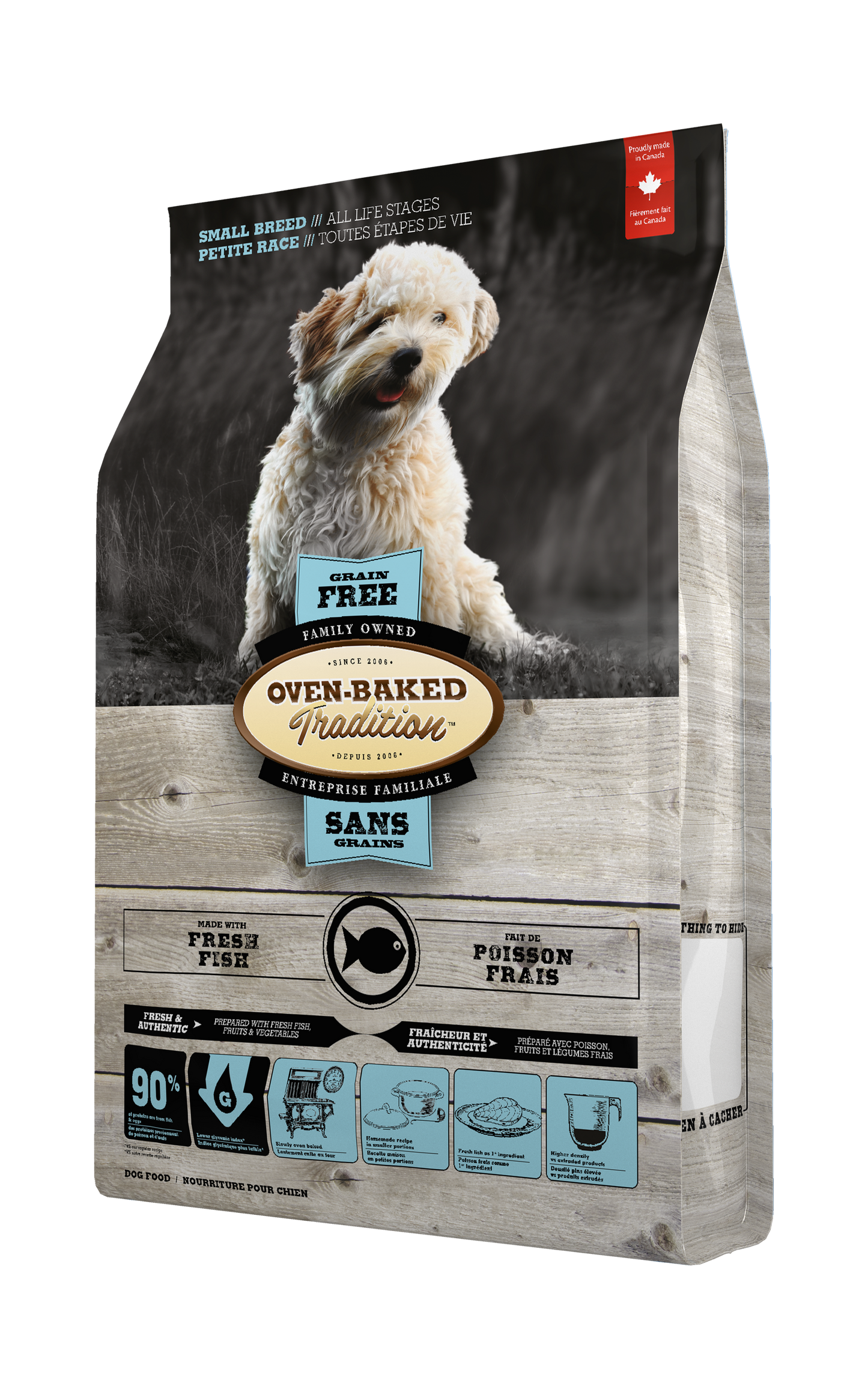Oven Baked Tradition Perro Grain Free Razas Pequeñas Pescado 5.67 Kg