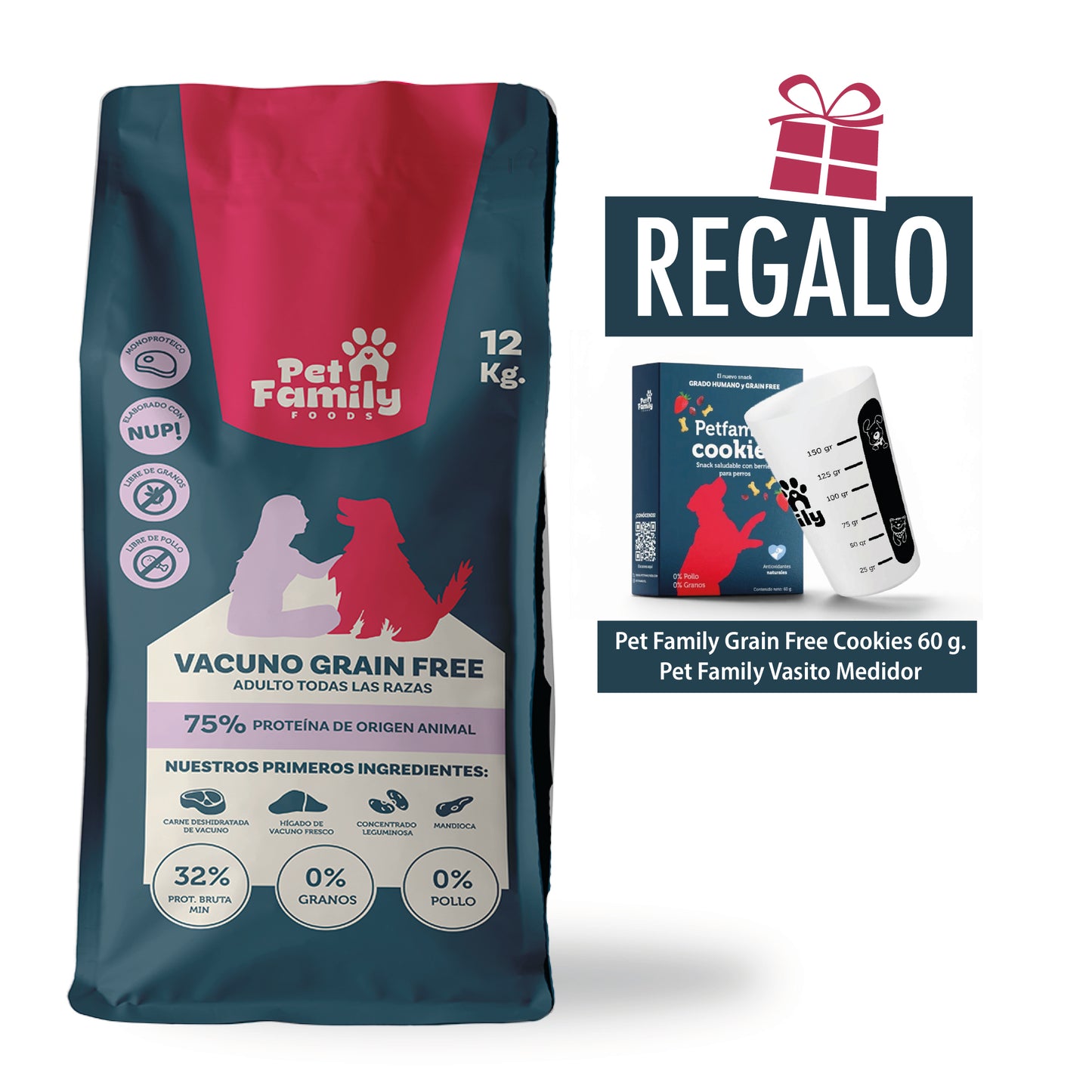 Pet Family Perro Adulto Grain Free 12 Kg