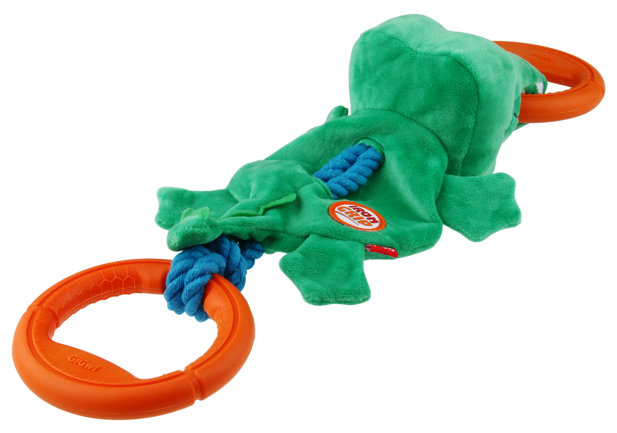 Gigwi Iron Grip Special Rope Cocodrilo, vista 7