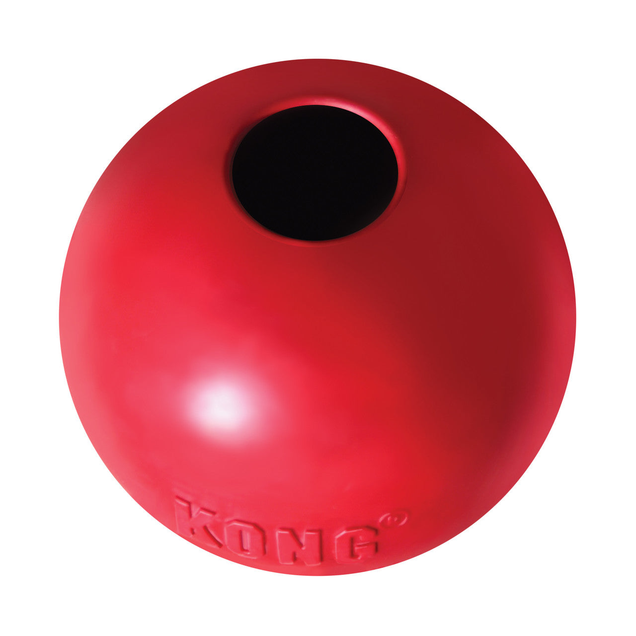 KONG Ball Medium/Large (M/L) para Perros – Pelota de Caucho Natural Resistente