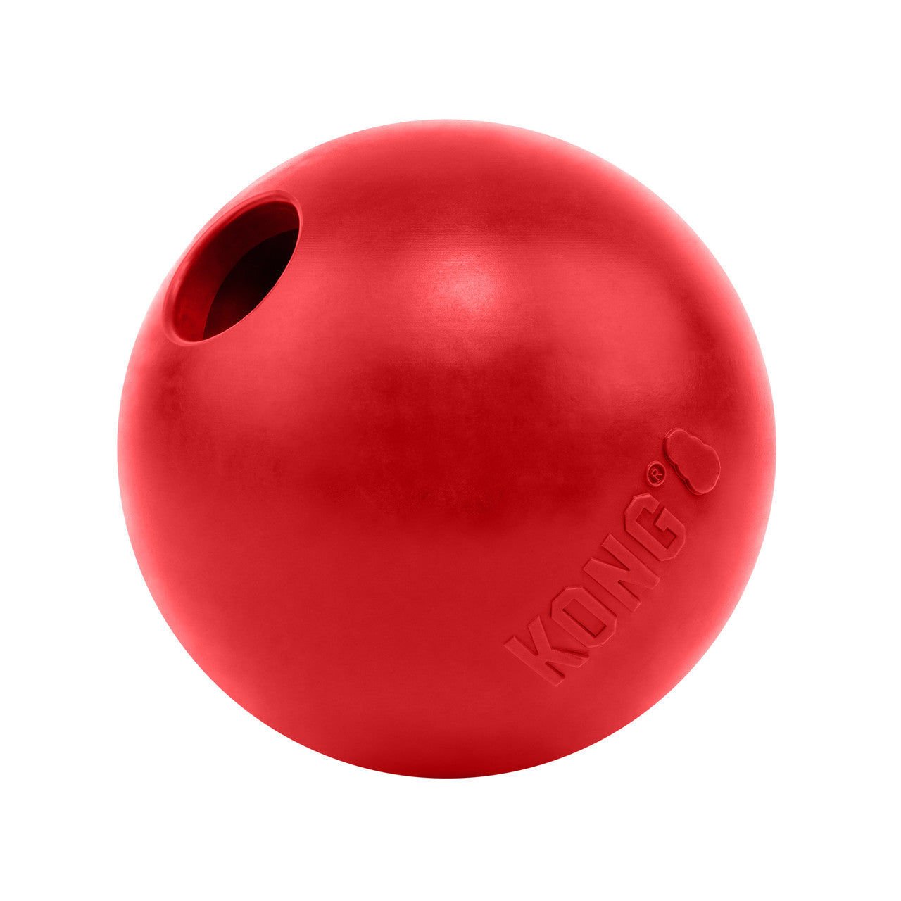 KONG Ball Medium/Large (M/L) para Perros – Pelota de Caucho Natural Resistente