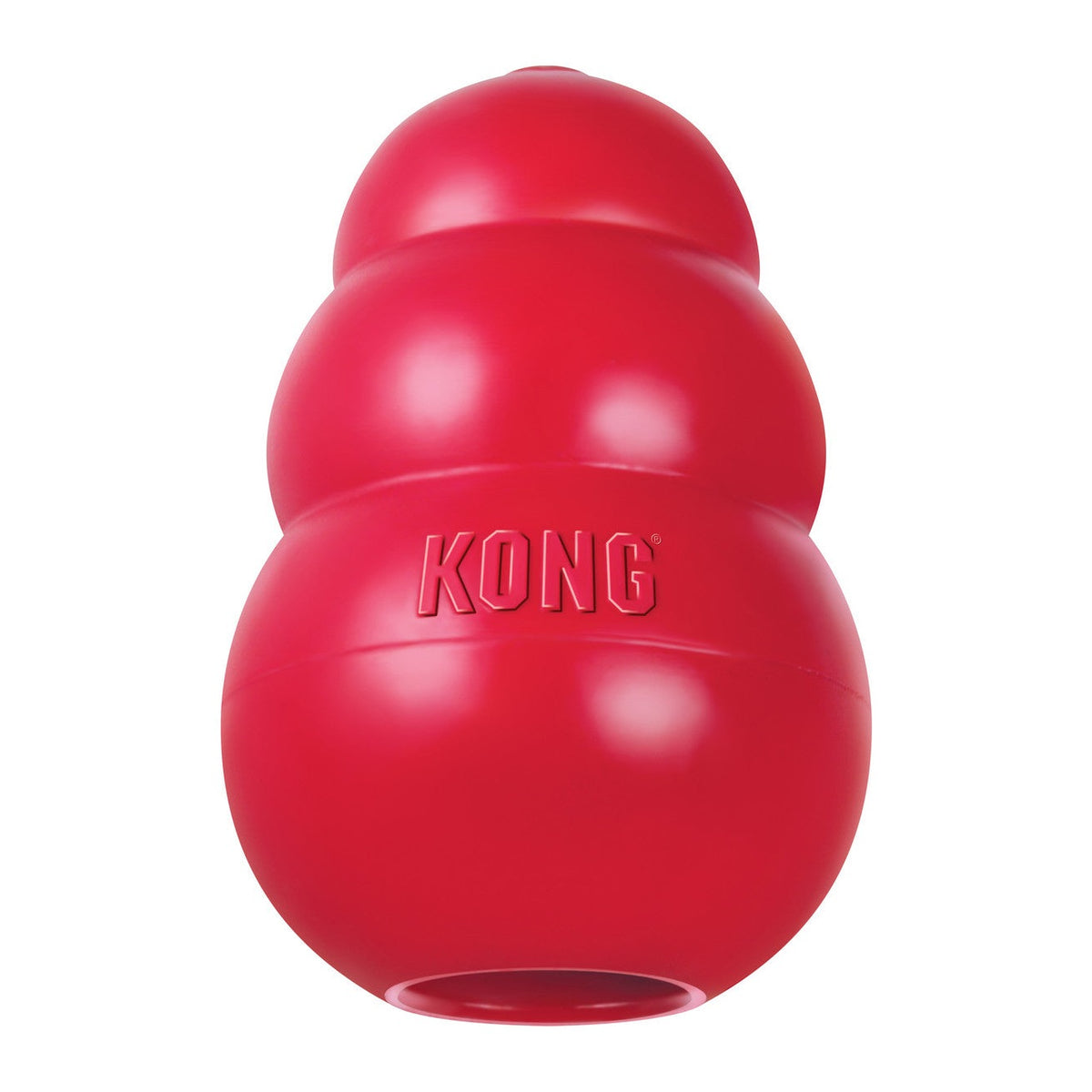 KONG Classic Large L juguete interactivo rellenable rojo, vista principal