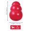 KONG Classic Medium (M) para Perros – Juguete Interactivo Rellenable