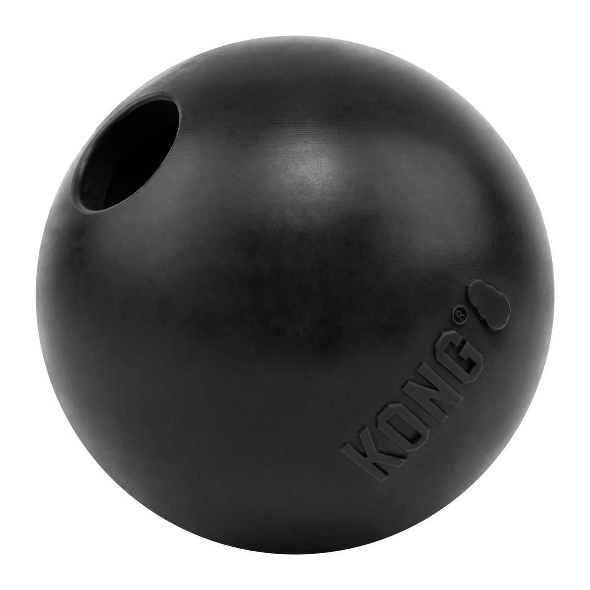 KONG Extreme Ball Medium Large M/L pelota ultra resistente negra