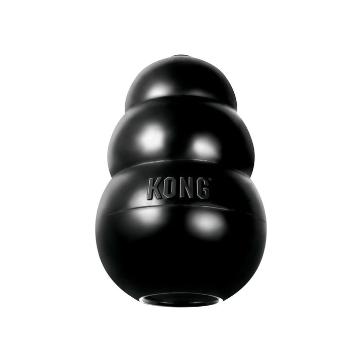 KONG Extreme Medium M juguete rellenable ultra resistente negro, vista principal