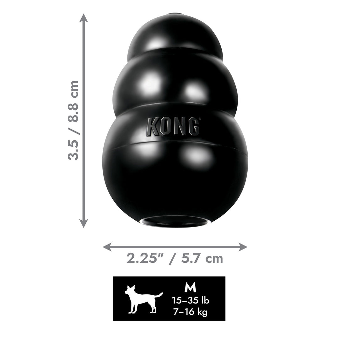 KONG Extreme Medium M para perros tabla medidas y tamaños