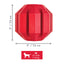KONG Stuff-A-Ball Medium (M) para Perros – Pelota Dispensadora de Premios