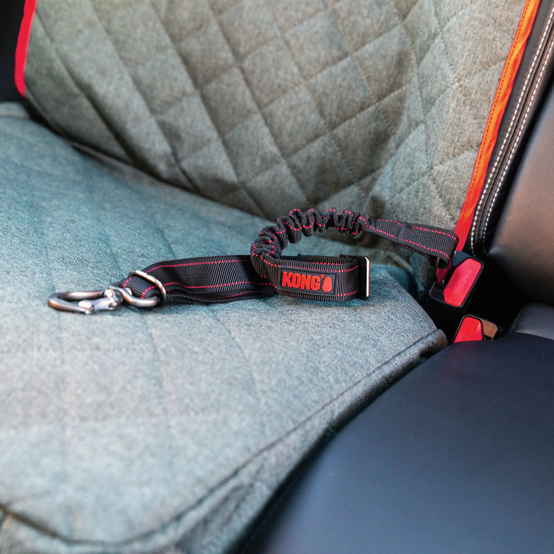 KONG Deluxe Swivel Tether Perros Cinturón de Seguridad Mosquetón Giratorio, vista 2