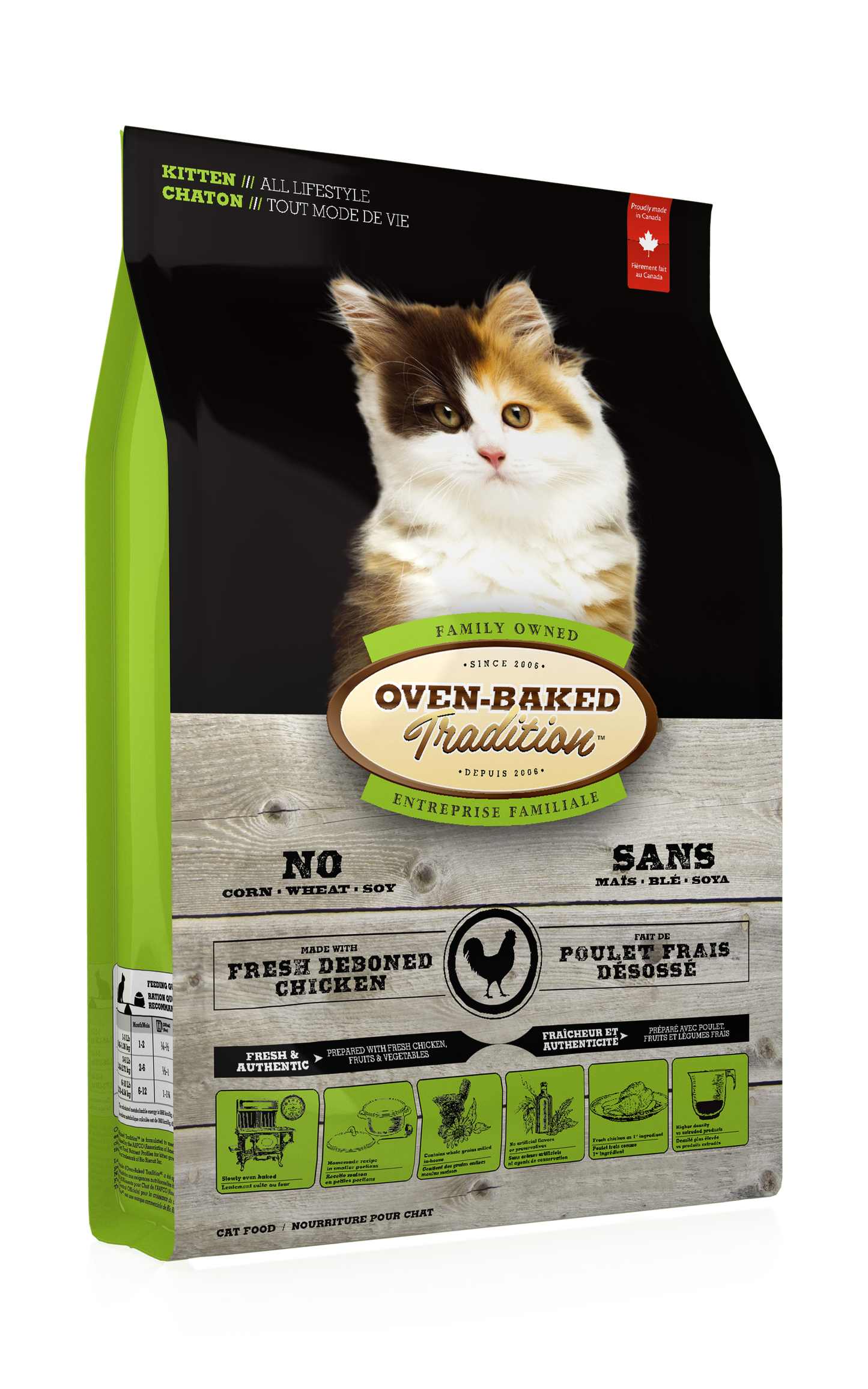 Oven Baked Tradition Gato Kitten Pollo 2.27 Kg