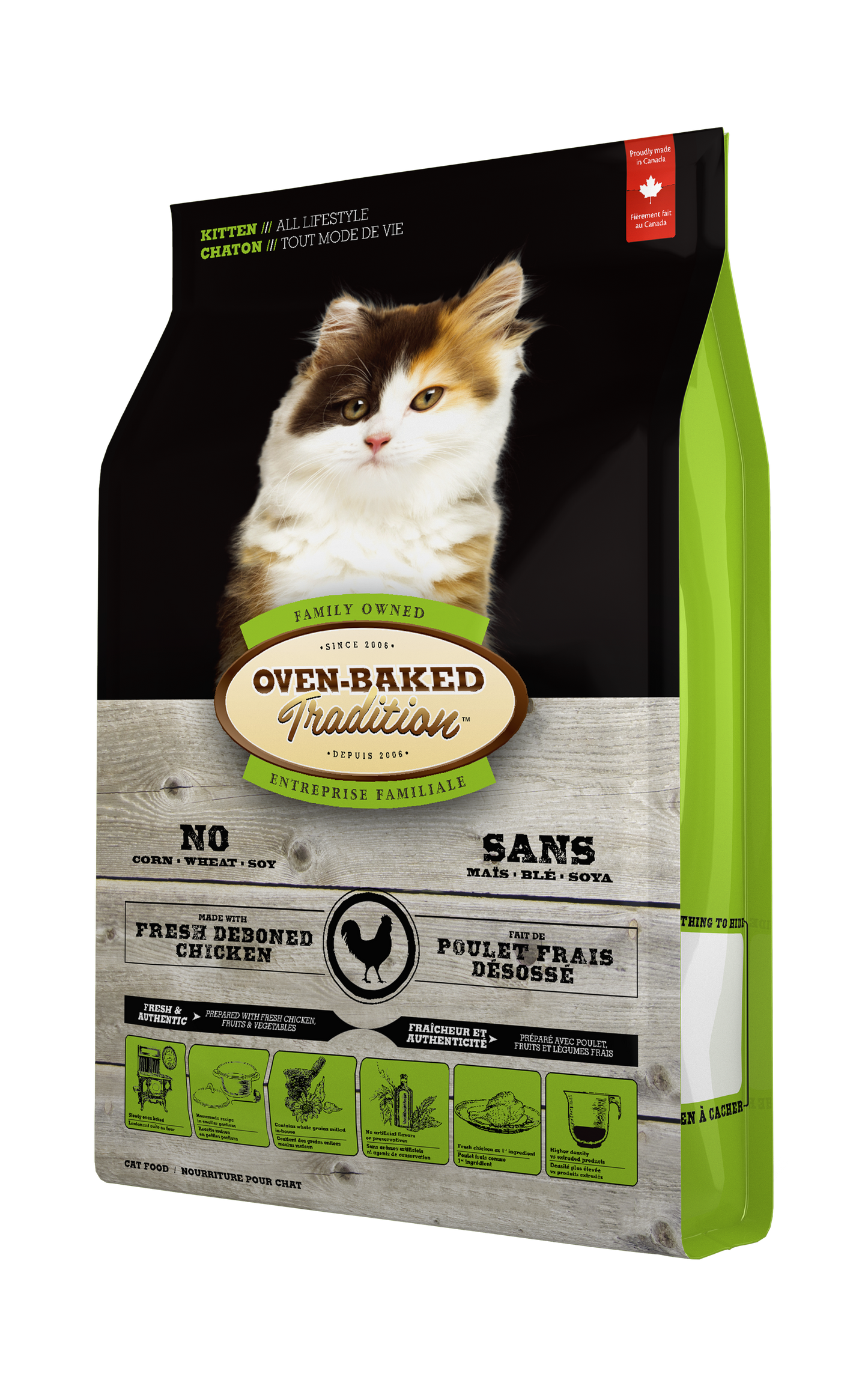 Oven Baked Tradition Gato Kitten Pollo 2.27 Kg