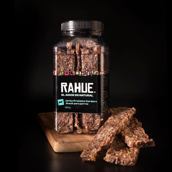Rahue Jerky Cordero 250 grs. - Snack Perros
