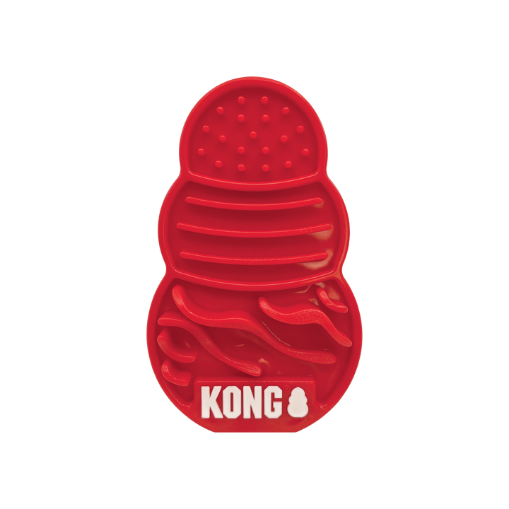 KONG Licks Alfombra Para Lamer Para Perros Talla Large (L) en su empaque