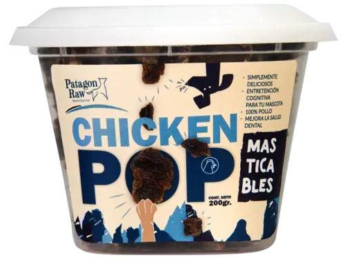 Patagon Raw Chicken Pop Perro 160 Grs