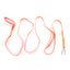 Street Dogs Correa Perro PVC Impermeable Naranja