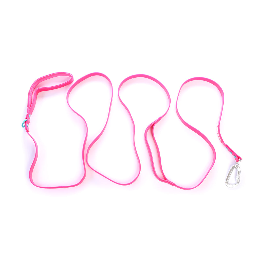 Street Dogs Correa Perro PVC Impermeable Rosada