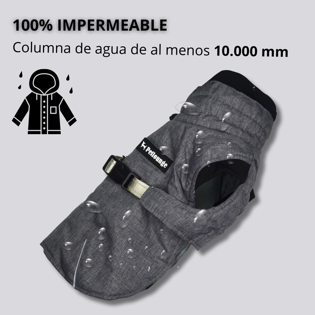 Pet Lounge Parka Dry and Comfy Perros y Gatos Gris