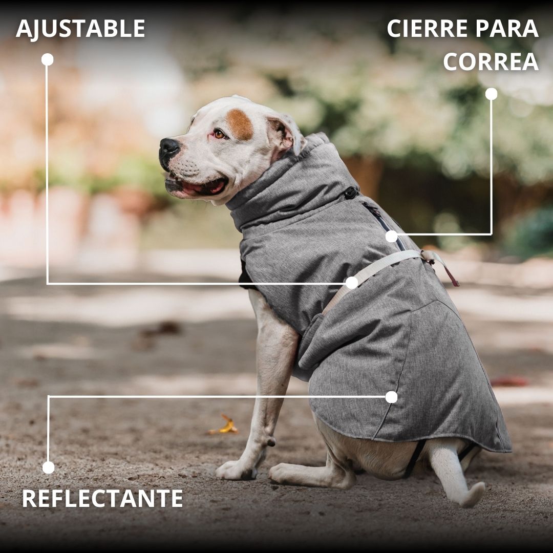 Pet Lounge Parka Dry and Comfy Perros y Gatos Gris