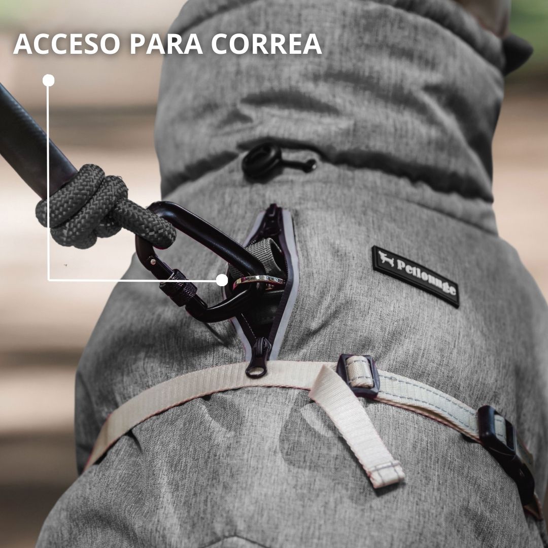 Pet Lounge Parka Dry and Comfy Perros y Gatos Gris