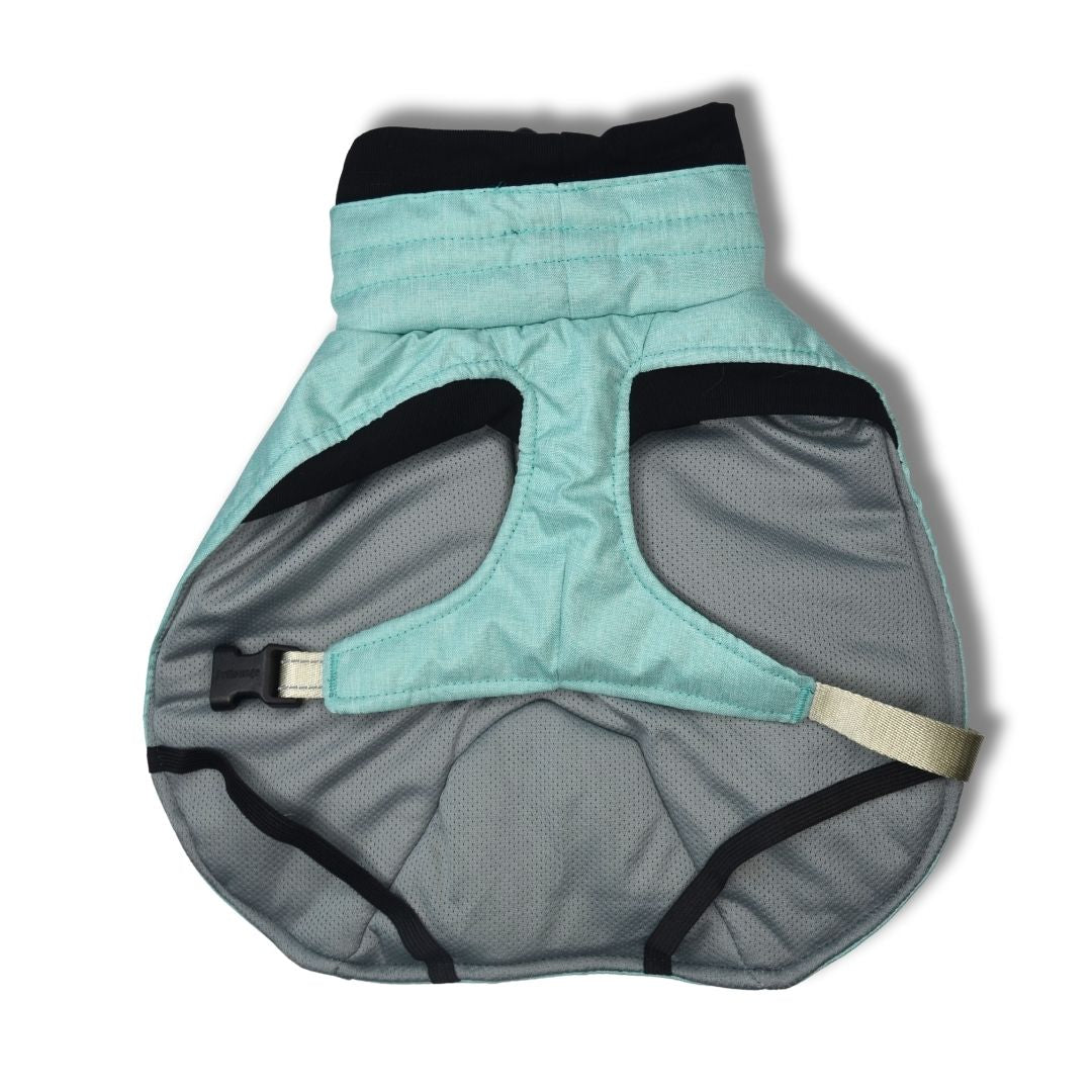 Pet Lounge Parka Dry and Comfy Perros y Gatos Celeste Menta