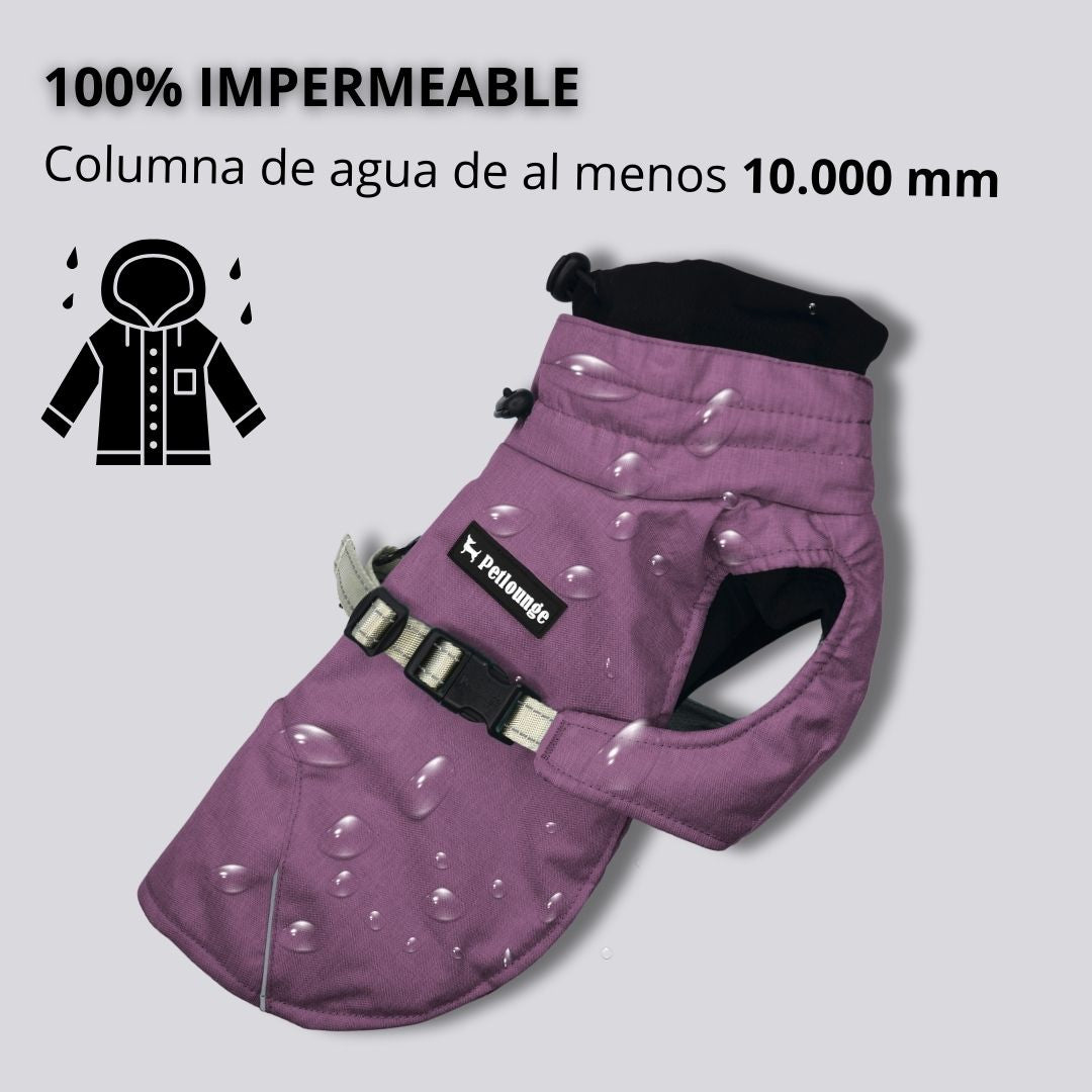 Pet Lounge Parka Dry and Comfy Perros y Gatos Morada