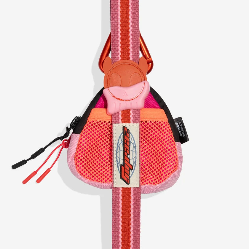 Zee Dog Dispensador Go Clip Mamba enganchado a la correa