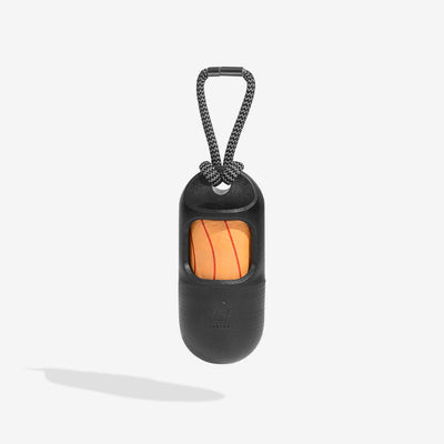 Zee Dog Dispensador de Bolsitas Negro + 1 Rollo Bolsitas