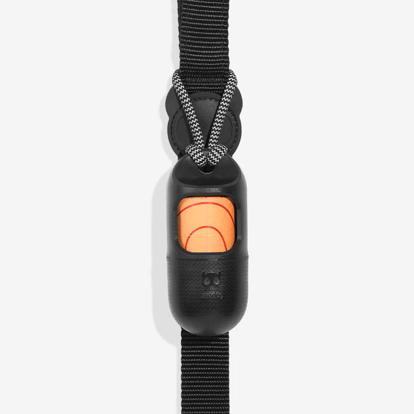 Zee Dog Dispensador de Bolsitas Negro + 1 Rollo Bolsitas