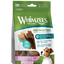Bolsa de Whimzees Puppy talla XS/S de 28 unidades, vista en ángulo izquierdo