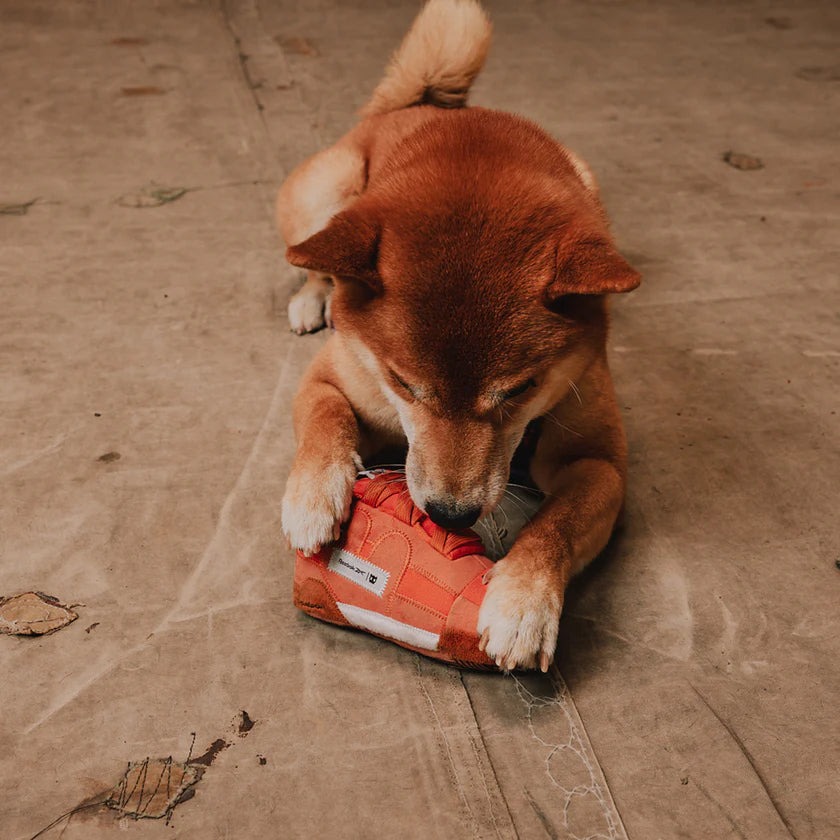 Zee Dog Juguete de Peluche Zapatilla Reebok Naranja