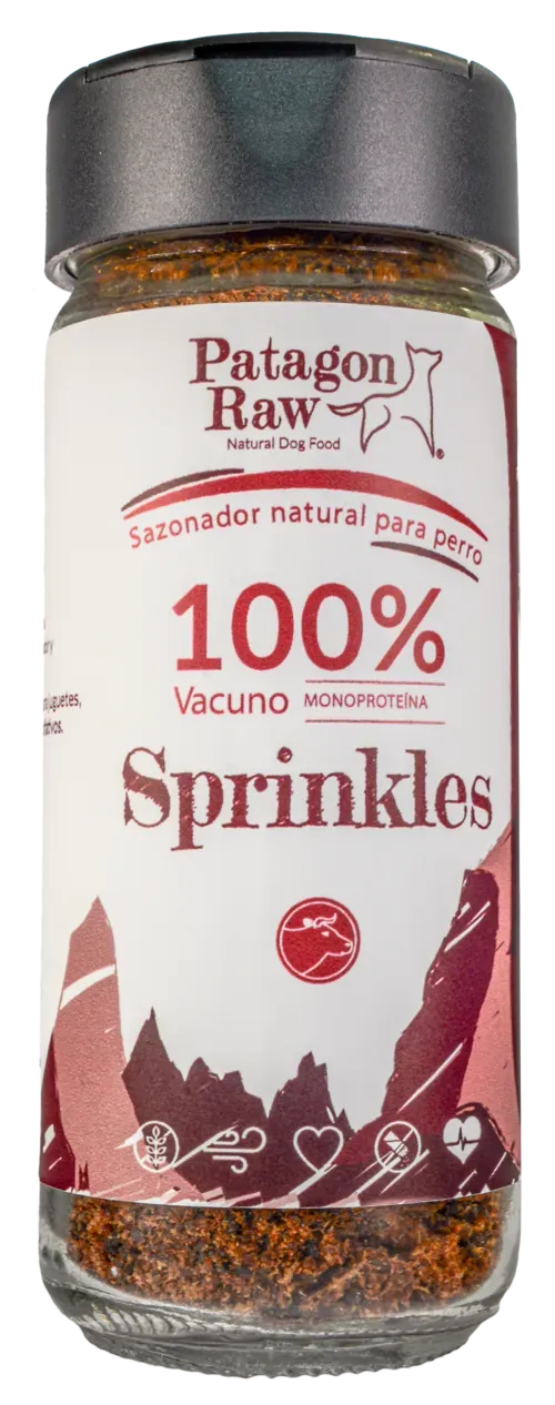 Patagon Raw Sprinkles 100% Vacuno Perros 60 Grs