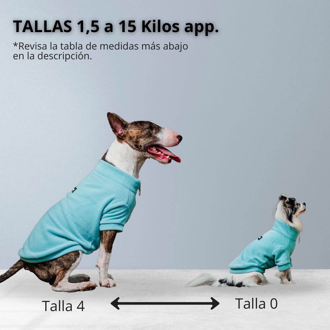 Pet Lounge Sweater Color Turquesa Perros y Gatos