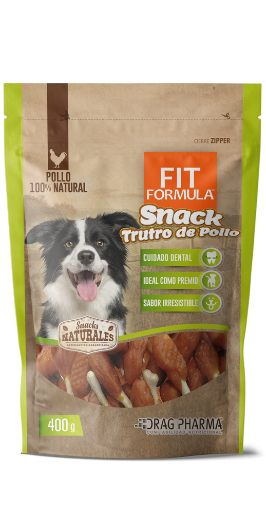 Fit Formula Snack Natural Trutro de Pollo Deshidratado 100 Grs