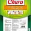 Churu snack líquido sabor pollo para perros 8 tubos vista trasera información nutricional