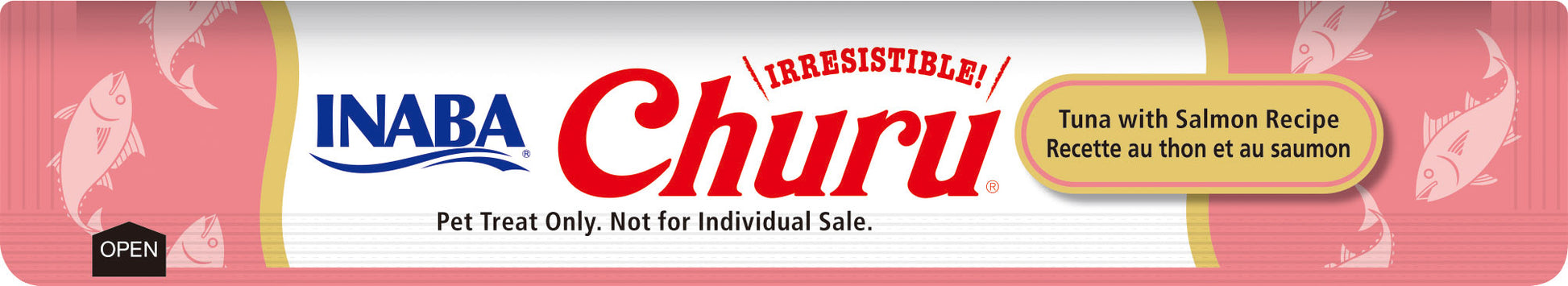 Churu snack variedades atún pack 60 tubos detalle sabor salmón con atún