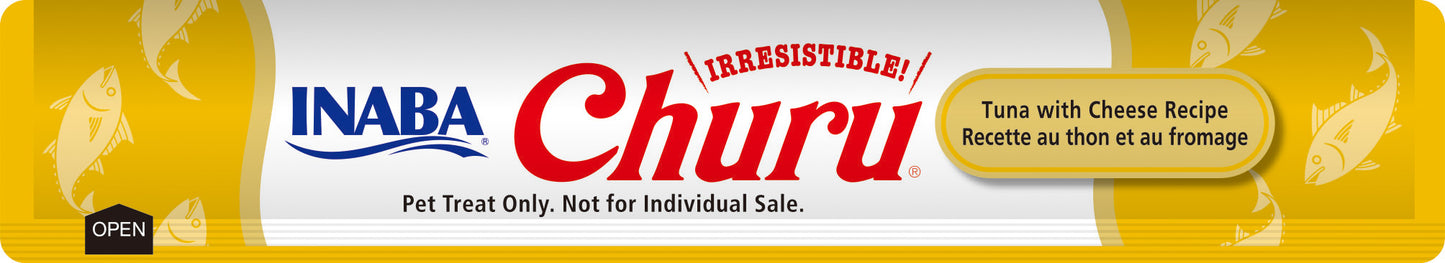 Churu snack variedades atún pack 60 tubos detalle sabor atún con queso