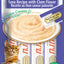 Churu snack líquido sabor atún con almeja para gatos 4 tubos 14 grs vista frontal