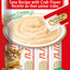 Churu snack líquido sabor atún con cangrejo para gatos 4 tubos 14 grs vista frontal