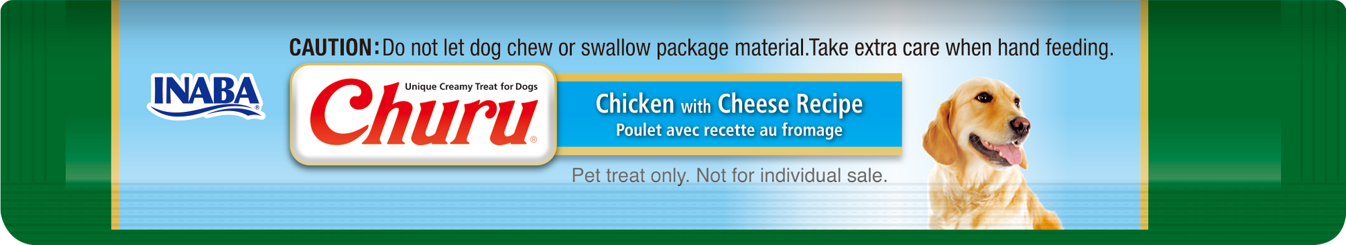 Churu snack líquido pollo con queso para perros detalle tubos interior